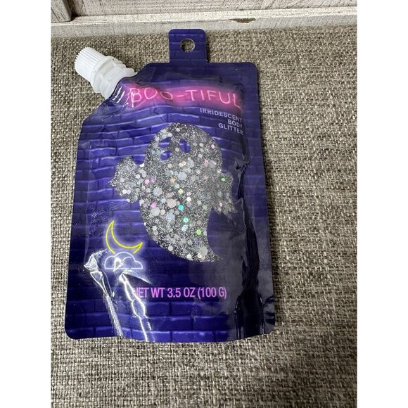 Boo-tiful Iridescent Body Glitter 2 pks  & Lip You Dare Lip Balms 5 pk Halloween - Picture 4 of 7